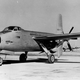 Communication between the pilot and copilot in their individual bubble canopies proved difficult, so one Mixmaster was modified to use traditional side-by-side seating. Cooling air for the two Allison V-12 engines entered through the air intakes on the leading edge of the wing roots. (US Air Force)